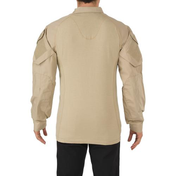 Сорочка під бронежилет 5.11 Tactical Rapid Assault Shirt 5.11 Tactical TDU Khaki, M (Хакі)