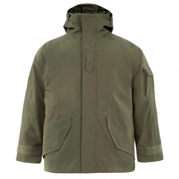 Куртка непромокальна з флісовою підстібкою Sturm Mil-Tec Olive 2XL (Олива) Тактична