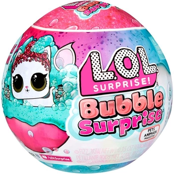 Игровой набор с куклой L.O.L. Surprise ! Color Change Bubble Surprise S3 - Любимец (119784) (6900007337151)