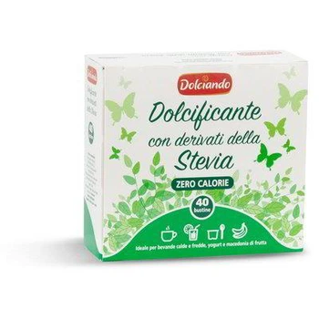 Замінник цукру Dolciando Stevia коробка 40 г