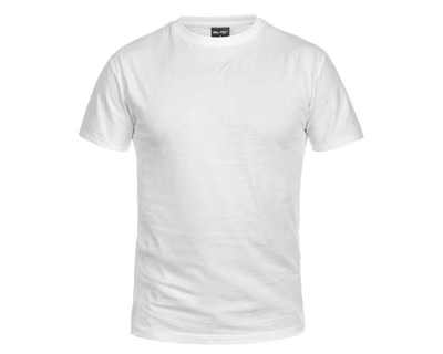 Тактическая мужская футболка Mil-Tec Stone - White Размер S