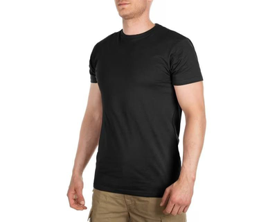 Тактическая мужская футболка Mil-Tec Stone - Black Размер S