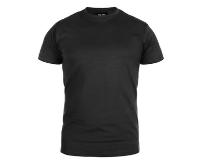 Тактическая мужская футболка Mil-Tec Stone - Black Размер 2XL