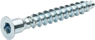 Конфирмат 5х50 мм цинк ST941 HЕX3 М Steelfix 50 шт (008862)