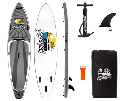 SUP CRUISER AquaLust САП 10.8 Grey доска дошка новая 2 слоя 330 см. борд board арт.7