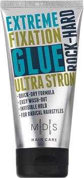 Клей для волосся "Rock Hard" екстремальної фіксації Mades Cosmetics Fixation Rock-Hard Glue 150ml (658746-970133-2)