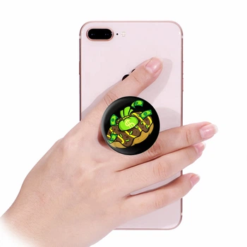 Попсокет (Popsockets) держатель для смартфона Пончик с долларами (8754-3995-WT) Белый