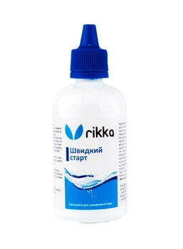 Быстрый старт для аквариума Rikka для подготовки водопроводной воды 100мл