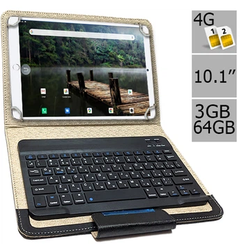Планшет-телефон Hoozo MT Pad 364 LTE 3/64 Pink + Чехол с Bluetooth клавиатурой