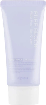 Водостойкий солнцезащитный крем для лица - A'pieu Pure Block Water Proof SPF50+ PA+++ 50ml (608183-20522)