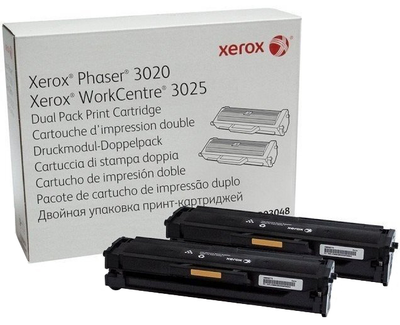 Картридж Xerox Phaser 3020/WC3025 Dual Pack (106R03048) Black