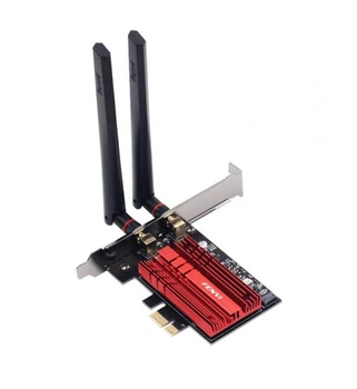 Двухдиапазонный PCI-E Wi-Fi 6 3000Mbps + BT5.2 (Intel AX200) адаптер 2.4G/5Ghz + Bluetooth 5.2 (PCE-AX200-3000)