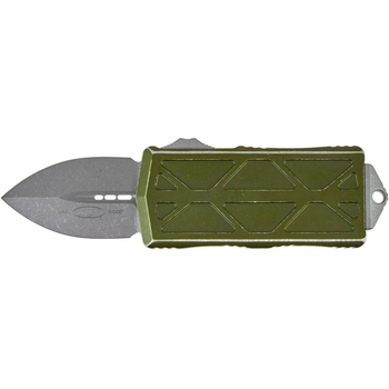 Нож Microtech Exocet Double Edge Stonewash Distressed OD Green (157-10DOD)