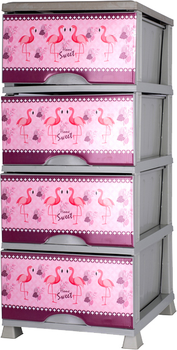 Комод Violet House 0352 94 х 46 х 38 см Flamingo (0352 Flamingo)