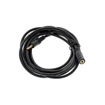 Кабель мультимедійний 3.5mm M to 3.5mm F 5.0m Value (B00344)