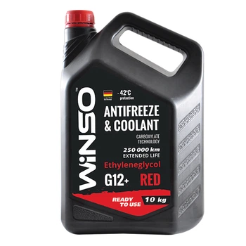 ANTIFREEZE & COOLANT WINSO RED G12+ Антифриз 10кг