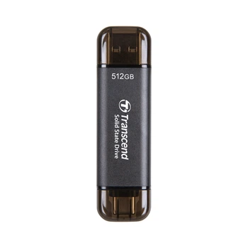 Портативний SSD Transcend 512GB USB 3.1 Gen 2 Type-A + Type-C