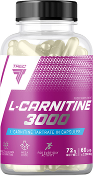 L-карнітин Trec Nutrition L-Carnitine 3000 60 капсул (5902114018856)