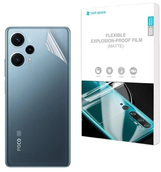 Антибликовая пленка на заднюю панель RockSpace Explosion-Proof Matte для Xiaomi Poco F5 / Redmi Note 12 Turbo