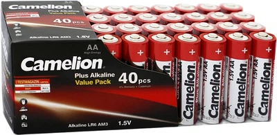 Батарейки Camelion LR6-SP40 Plus Alkaline AA/LR6 40 шт (LR6-SP40)