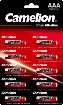 Батарейки CAMELION LR03-BP1x10P Plus Alkaline 1x10 шт (LR03-BP1x10P)