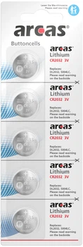 Батарейки Arcas СR2032 Lithium Button Cell 5 шт (13705032)