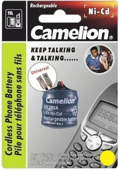 Акумулятор Camelion 3NC-280A Ni-Cd 3.6 В 280 мАч 1 шт (3NC-280A)