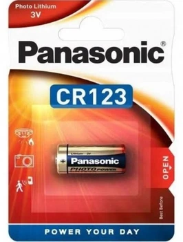 Батарейка в блистере Panasonic CR123 3V lithium