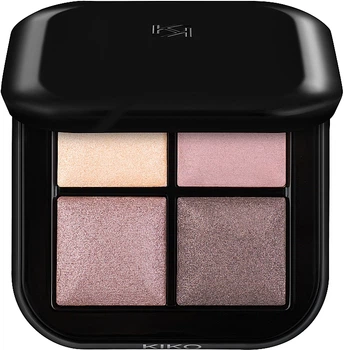 Палитра теней для век - Kiko Milano Bright Quartet Baked Eyeshadow Palette (3g) (932296-25399)