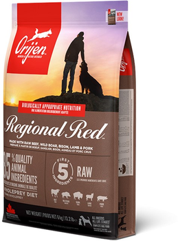 Сухой корм для собак Orijen Regional Red со вкусом мяса и рыбы 6 кг (o18460)