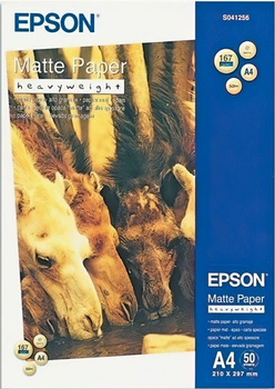 Papier fotograficzny Epson Matte Paper-Heavyweight A4 (C13S041256)