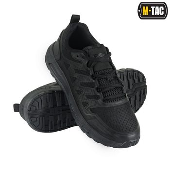 Мужские кроссовки для стильного и безопасного передвижения в городе и на природе широкого спектра задач и действий M-Tac Summer Sport Черные 43 размер