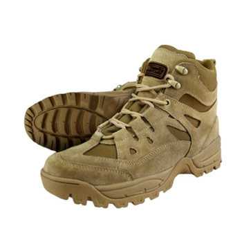Армійські чоловічі черевики Kombat tactical Ranger Patrol Boot Койот 39 розмір (Kali) взуття для професіоналів надійний вибір у складних польових умовах