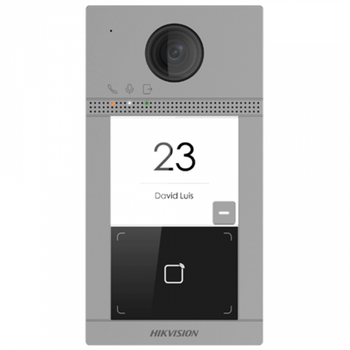 IP Wi-Fi панель виклику зі зчитувачем Hikvision DS-KV8113-WME1(C), 2Мп