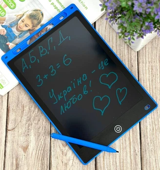Дитячий графічний планшет для малювання і заміток з стилусом BOARD 10 дюймів