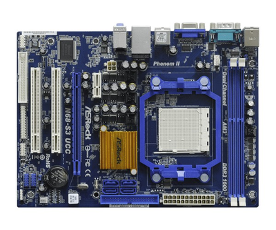 Материнская плата ASRock N68-S3 UCC Socket AM3 (N68-S3 UCC) Б/У