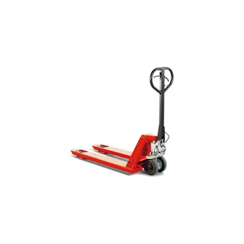 Тележка гидравлическая POWERLIFT 2.5т с ручным тормозом, 85-200мм, вилы 1150540мм (HPT25GPHB)