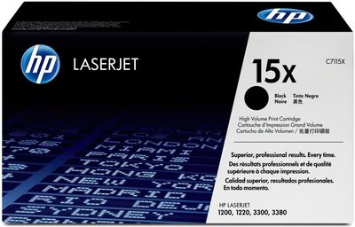 Toner HP 15X Black (C7115X)