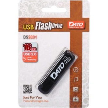 Флеш-накопитель USB 16GB Dato DB8001 Black (DB8001K-16G)