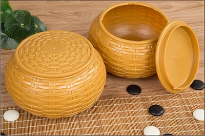 Игра Го (Бадук, Вейчи) Пластиковые чаши для камней (2 шт.)