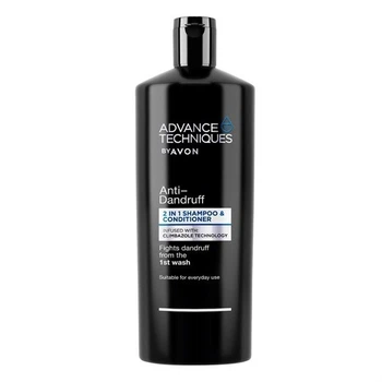 Шампунь-кондиціонер 2-в-1 для волосся Avon AdvanceTechniques проти лупи з клімбазолом 700 мл