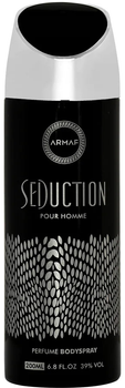 Дезодорант Armaf Seduction Pour Homme Perfume Body Spray 200 мл (6294015145625)