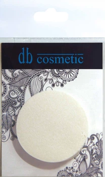 Спонж db Cosmetic №993 прорезиненный Круг Белый (8026816899937)