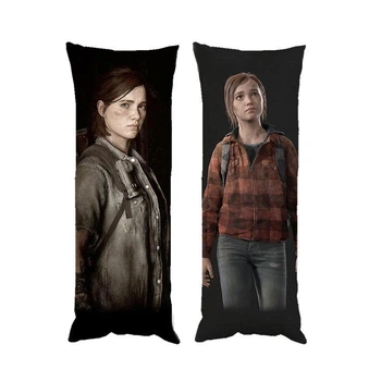 Подушка дакимакура The Last of Us Элли Tlou 2 Ellie декоративная ростовая подушка для обнимания 40*100