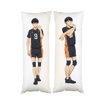 Подушка дакімакура Тобіо Кагеяма Tobio Kageyama Волейбол Haikyuu декоративна ростова подушка для обіймання 40*100