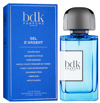 Woda perfumowana damska BDK Parfums Azur Collection Sel D'Argent 100 ml (3760035450443)