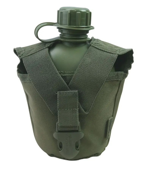 Фляга тактическая Kombat UK Tactical Water Bottle 0,95L Олива (KB-TWBT-OLGR)