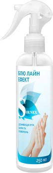 Антисептик Solnex Блю Лайн Ефект для дезінфекції шкіри рук 250 мл (4820233090083)