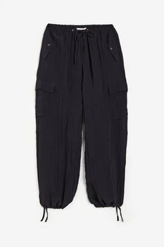 Жіночі штани карго H&M (54333) M Чорні