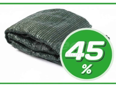 Сітка затінююча AGREEN 45% 4х10м зелена, в пакеті